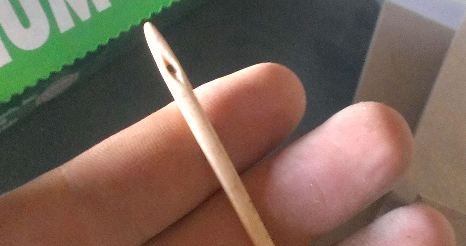 Bone Needle Ember Archaeology